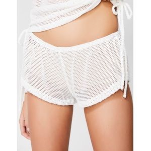 Emory Park mesh swim cover shorts